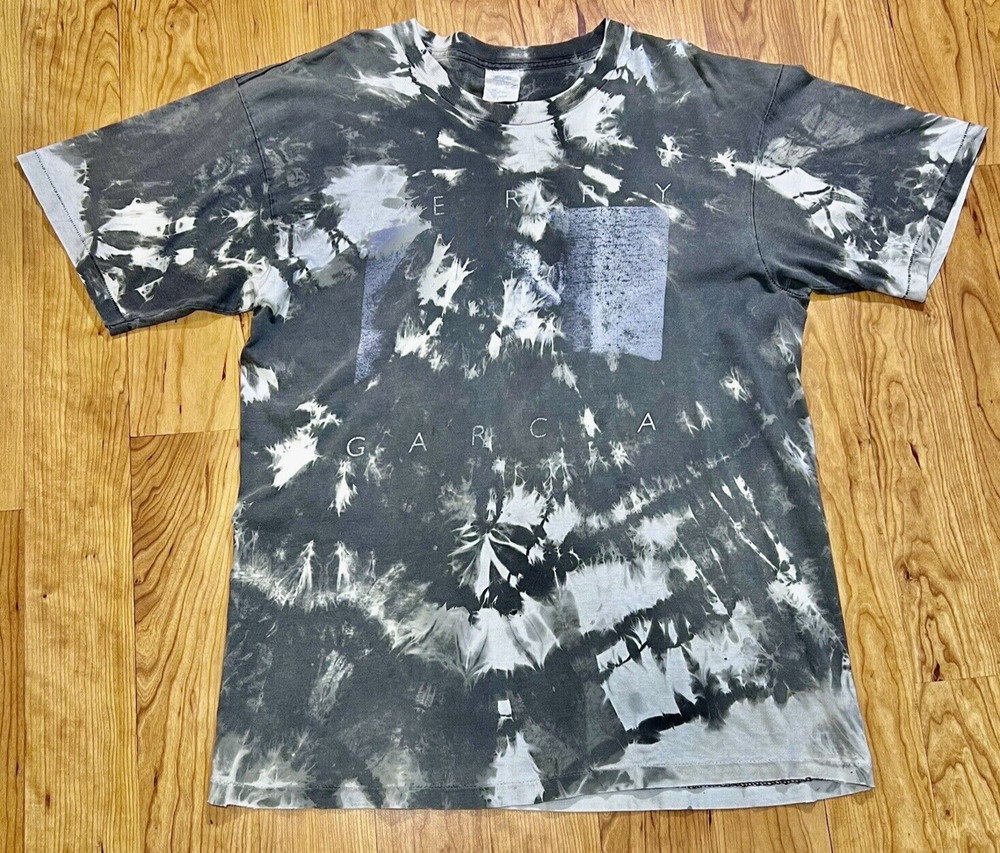 Rare AOP 90s Jerry Garcia Mosquito Head Vibes Winterland Tag XL TShirt 23x31 USA